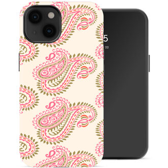 Selencia Vivid Backcover voor de Apple iPhone 14 - Paisley Blush Meerkleurig