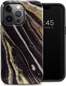Selencia Vivid Backcover voor de Apple iPhone 14 Pro Max - Chic Marble Meerkleurig