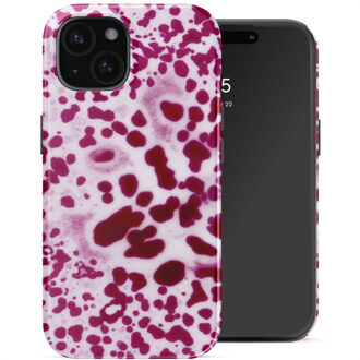 Selencia Vivid Backcover voor de Apple iPhone 15 - Cosmic Orchid Meerkleurig