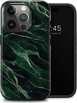 Selencia Vivid Backcover voor de Apple iPhone 15 Pro - Chic Marble Quartz Meerkleurig