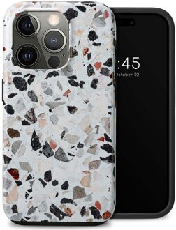 Selencia Vivid Backcover voor de Apple iPhone 15 Pro - Chic Terazzo Meerkleurig