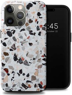 Selencia Vivid Backcover voor de Apple iPhone 15 Pro Max - Chic Terazzo Meerkleurig