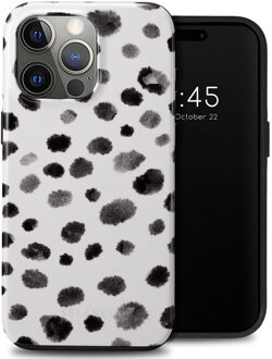 Selencia Vivid Backcover voor de Apple iPhone 15 Pro Max - Trendy Leopard Meerkleurig