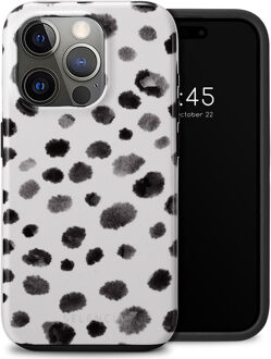 Selencia Vivid Backcover voor de Apple iPhone 15 Pro - Trendy Leopard Meerkleurig