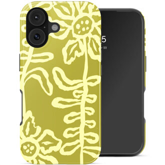 Selencia Vivid Backcover voor de Apple iPhone 17 - Chalky Bloom Meerkleurig