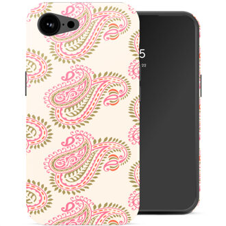 Selencia Vivid Backcover voor de Apple iPhone 17e / 16e - Paisley Blush Meerkleurig