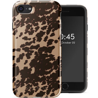 Selencia Vivid Backcover voor de Apple iPhone SE (2022 / 2020) / 8 / 7 - Country Moo'd Meerkleurig