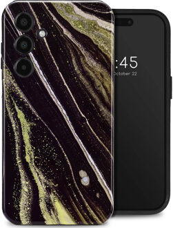 Selencia Vivid Backcover voor de Samsung Galaxy A15 (5G/4G) - Chic Marble Meerkleurig