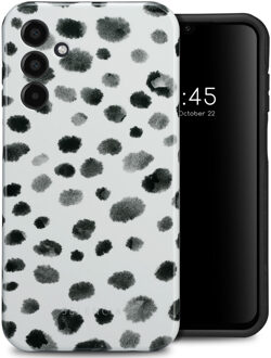 Selencia Vivid Backcover voor de Samsung Galaxy A15 (5G/4G) - Trendy Leopard Meerkleurig