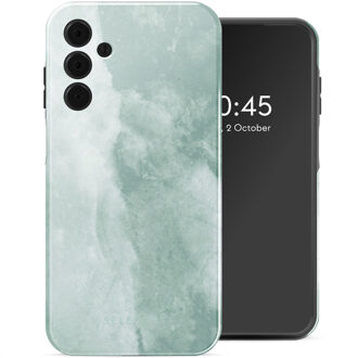 Selencia Vivid Backcover voor de Samsung Galaxy A15 (5G) - Marble Grayed Jade Meerkleurig