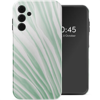 Selencia Vivid Backcover voor de Samsung Galaxy A15 (5G) - Nature Grayed Jade Meerkleurig