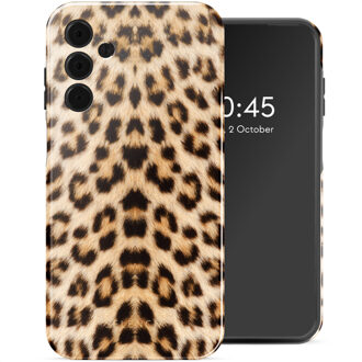 Selencia Vivid Backcover voor de Samsung Galaxy A15 (5G) - Wild Leo Meerkleurig