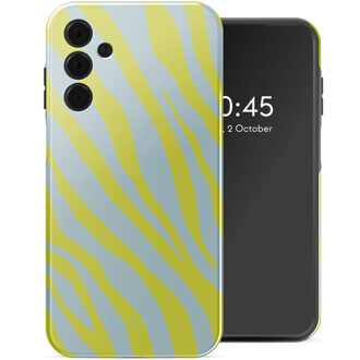 Selencia Vivid Backcover voor de Samsung Galaxy A15 (5G) - Zebra Winter Sky Titanium Yellow Meerkleurig