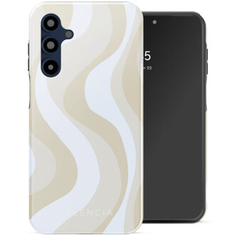 Selencia Vivid Backcover voor de Samsung Galaxy A16 - Desert Waves Beige Meerkleurig
