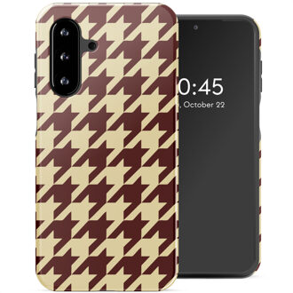 Selencia Vivid Backcover voor de Samsung Galaxy A17 - Pied-de-Poule Meerkleurig