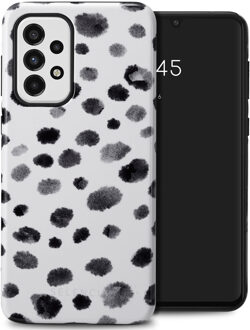 Selencia Vivid Backcover voor de Samsung Galaxy A33 - Trendy Leopard Meerkleurig