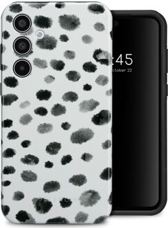 Selencia Vivid Backcover voor de Samsung Galaxy A35 - Trendy Leopard Meerkleurig