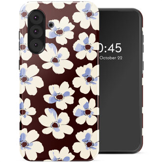 Selencia Vivid Backcover voor de Samsung Galaxy A36 / A56 - Choco Flower Pop Meerkleurig