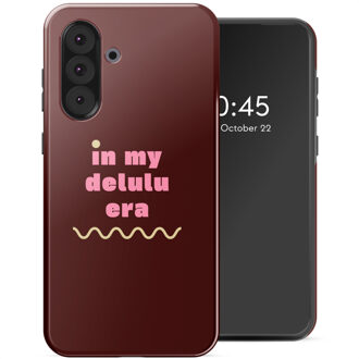 Selencia Vivid Backcover voor de Samsung Galaxy A36 / A56 - Delulu Meerkleurig
