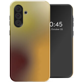 Selencia Vivid Backcover voor de Samsung Galaxy A36 / A56 - Gradient Olive Dust Meerkleurig