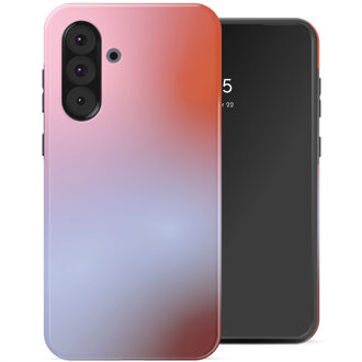 Selencia Vivid Backcover voor de Samsung Galaxy A36 / A56 - Gradient Soft Blush Meerkleurig