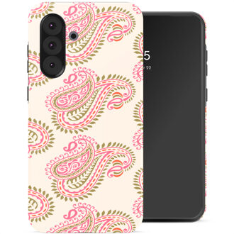 Selencia Vivid Backcover voor de Samsung Galaxy A36 / A56 - Paisley Blush Meerkleurig