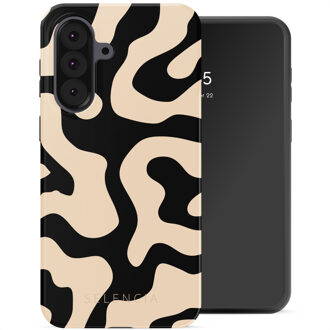 Selencia Vivid Backcover voor de Samsung Galaxy A37 (5G) - Art Wave Black Meerkleurig