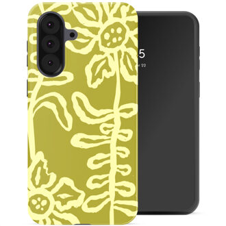 Selencia Vivid Backcover voor de Samsung Galaxy A37 (5G) - Chalky Bloom Meerkleurig