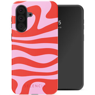 Selencia Vivid Backcover voor de Samsung Galaxy A37 (5G) - Dream Swirl Pink Meerkleurig