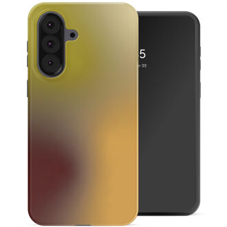 Selencia Vivid Backcover voor de Samsung Galaxy A37 (5G) - Gradient Olive Dust Meerkleurig