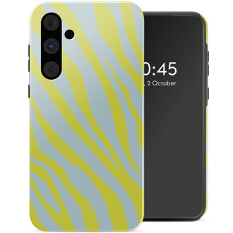 Selencia Vivid Backcover voor de Samsung Galaxy A55 - Zebra Winter Sky Titanium Yellow Meerkleurig