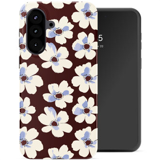 Selencia Vivid Backcover voor de Samsung Galaxy A57 (5G) - Choco Flower Pop Meerkleurig