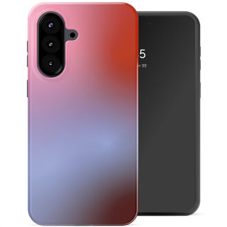 Selencia Vivid Backcover voor de Samsung Galaxy A57 (5G) - Gradient Soft Blush Meerkleurig