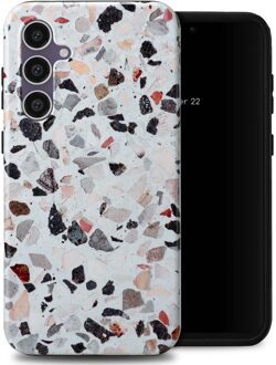 Selencia Vivid Backcover voor de Samsung Galaxy S23 FE - Chic Terazzo Meerkleurig
