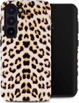 Selencia Vivid Backcover voor de Samsung Galaxy S23 - Wild Leo Meerkleurig