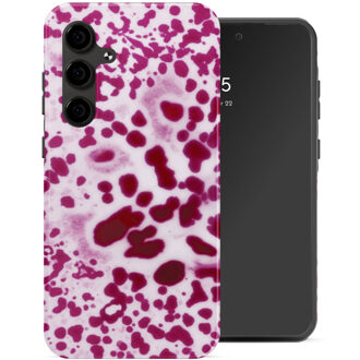 Selencia Vivid Backcover voor de Samsung Galaxy S24 FE - Cosmic Orchid Meerkleurig