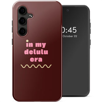 Selencia Vivid Backcover voor de Samsung Galaxy S24 FE - Delulu Meerkleurig