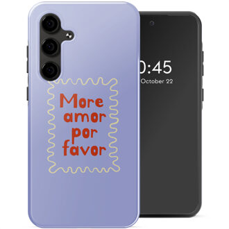 Selencia Vivid Backcover voor de Samsung Galaxy S24 FE - More Amor Meerkleurig
