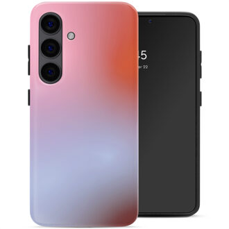 Selencia Vivid Backcover voor de Samsung Galaxy S24 - Gradient Soft Blush Meerkleurig