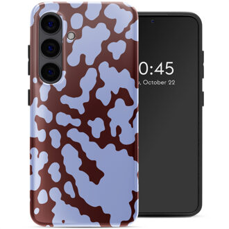 Selencia Vivid Backcover voor de Samsung Galaxy S24 - Moo'd Lavender Glow Meerkleurig