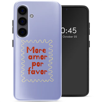 Selencia Vivid Backcover voor de Samsung Galaxy S24 - More Amor Meerkleurig