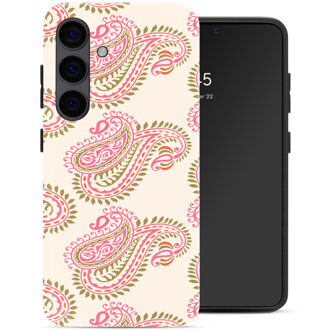 Selencia Vivid Backcover voor de Samsung Galaxy S24 - Paisley Blush Meerkleurig