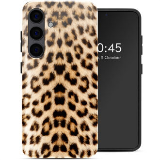 Selencia Vivid Backcover voor de Samsung Galaxy S24 - Wild Leo Meerkleurig