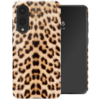 Selencia Vivid Backcover voor de Samsung Galaxy S25 Edge - Wild Leo Meerkleurig