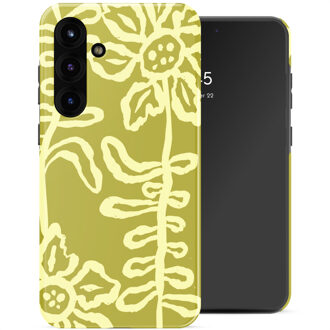 Selencia Vivid Backcover voor de Samsung Galaxy S25 FE - Chalky Bloom Meerkleurig