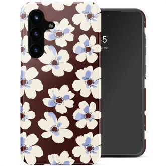 Selencia Vivid Backcover voor de Samsung Galaxy S25 FE - Choco Flower Pop Meerkleurig