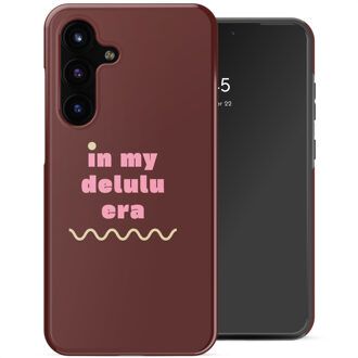 Selencia Vivid Backcover voor de Samsung Galaxy S25 FE - Delulu Meerkleurig