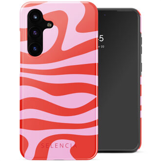 Selencia Vivid Backcover voor de Samsung Galaxy S25 FE - Dream Swirl Pink Meerkleurig