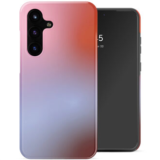 Selencia Vivid Backcover voor de Samsung Galaxy S25 FE - Gradient Soft Blush Meerkleurig