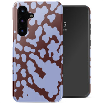 Selencia Vivid Backcover voor de Samsung Galaxy S25 FE - Moo'd Lavender Glow Meerkleurig